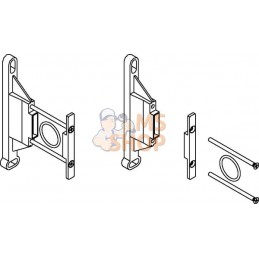 Kit raccord. p. mont. mural B1 | KRAMP Kit raccord. p. mont. mural B1 | KRAMPPR#649662