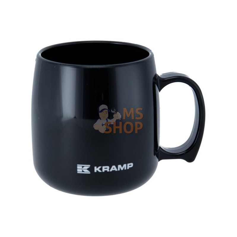 Mug en plastique rigide, noir, 300ml | KRAMP Mug en plastique rigide, noir, 300ml | KRAMPPR#705333