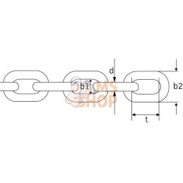 Chaîne marine zinguée 8 mm | KRAMP Chaîne marine zinguée 8 mm | KRAMPPR#649797