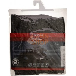 Housse de siège personnalisable, en tissu, noire, conçue pour KAB | KRAMP Housse de siège personnalisable, en tissu, noire, conç