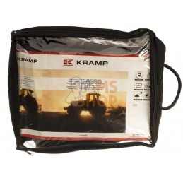 Housse de siège personnalisable, en PVC, noire, conçue pour Sears | KRAMP Housse de siège personnalisable, en PVC, noire, conçue