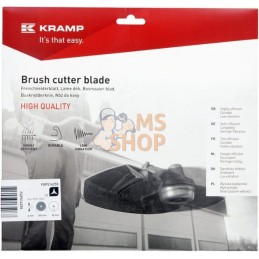 Lame 3 dents 300x20x4 | KRAMP Lame 3 dents 300x20x4 | KRAMPPR#1090196