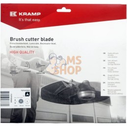 Lame 3 dents 250x25,4x3 | KRAMP Lame 3 dents 250x25,4x3 | KRAMPPR#1090238