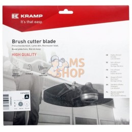 Lame 3 dents 300x25,4x3 | KRAMP Lame 3 dents 300x25,4x3 | KRAMPPR#1090240