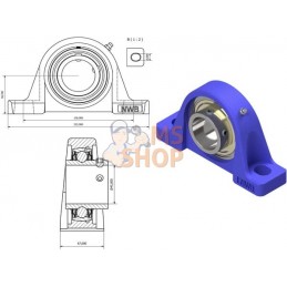 Bloc palier pour roulement | KRAMP Bloc palier pour roulement | KRAMPPR#1090260