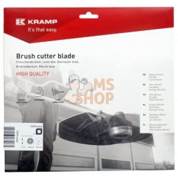 Lame 4 dents 230x25,4x2 | KRAMP Lame 4 dents 230x25,4x2 | KRAMPPR#1090315