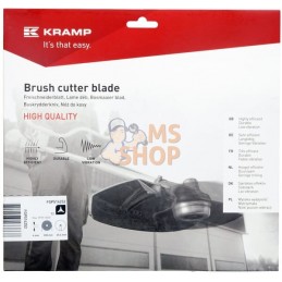 Lame 3 dents 255x25,4x4 | KRAMP Lame 3 dents 255x25,4x4 | KRAMPPR#1090332