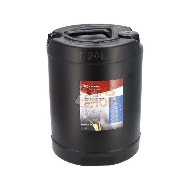 Huile multifonction 15W-30 STOU 20L | KRAMP Huile multifonction 15W-30 STOU 20L | KRAMPPR#1090371