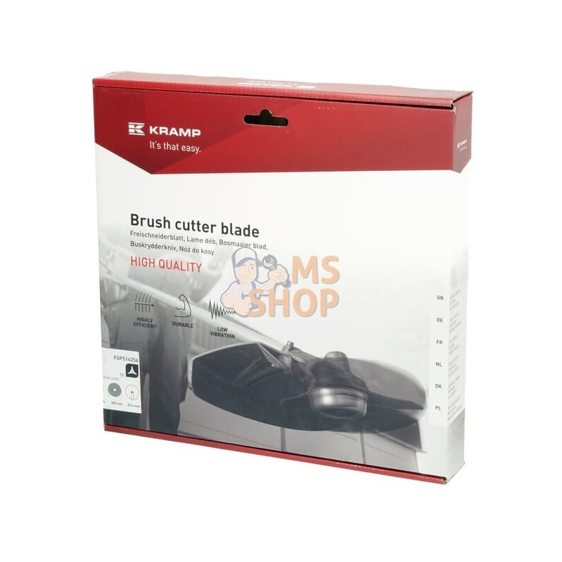 Lame mulching 3 dents 300x25,4x4 | KRAMP Lame mulching 3 dents 300x25,4x4 | KRAMPPR#1090425