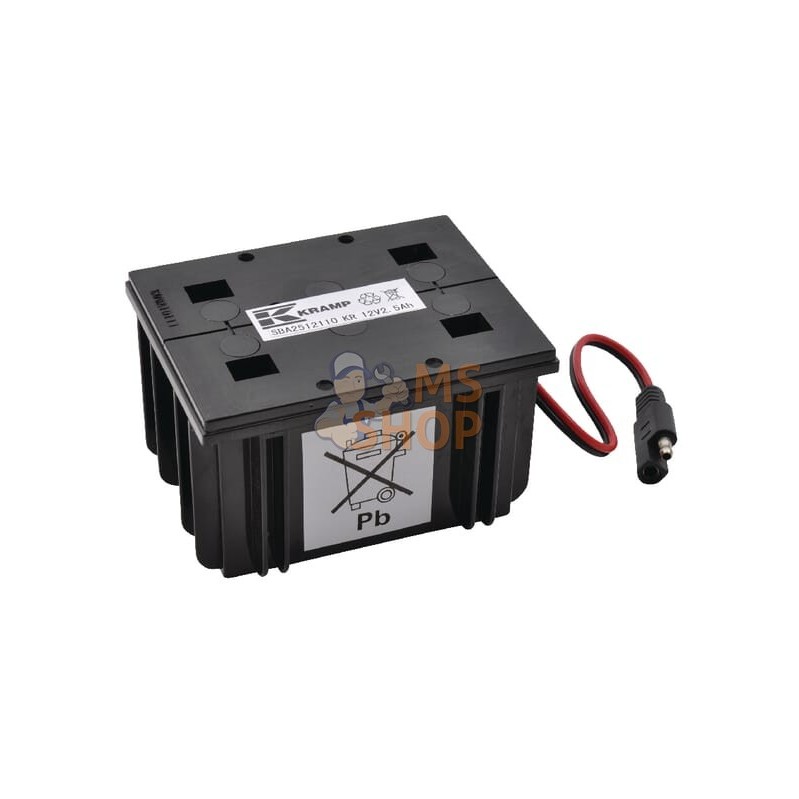 Batterie 12V 2,5Ah 2,5A Kramp | KRAMP Batterie 12V 2,5Ah 2,5A Kramp | KRAMPPR#1090556