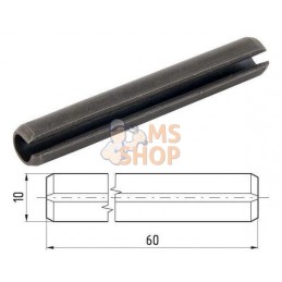 Goupille élastique 10x60 mm | KRAMP Goupille élastique 10x60 mm | KRAMPPR#1090599
