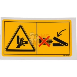 Autocollant, écrasement main | KUHN Autocollant, écrasement main | KUHNPR#809908
