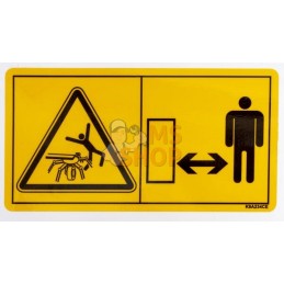 Autocollant, danger happement | KUHN Autocollant, danger happement | KUHNPR#809913