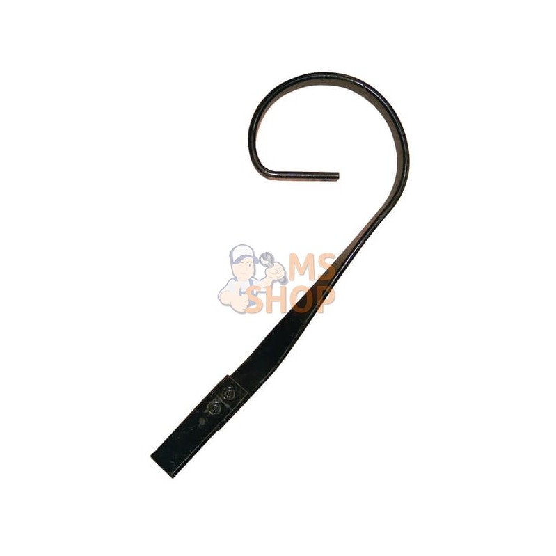 Porte-dents D. 45x10x580mm avec pointe adaptable pour Silowolf et Kverneland | KVERNELAND Porte-dents D. 45x10x580mm avec pointe