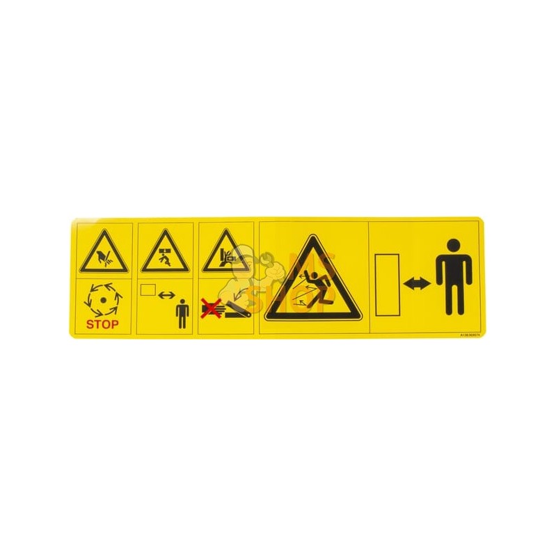 Autocollant danger (petit) | KVERNELAND Autocollant danger (petit) | KVERNELANDPR#391193