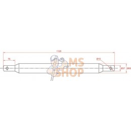 Axe cat. 3/ 965 mm Kverneland | KVERNELAND Axe cat. 3/ 965 mm Kverneland | KVERNELANDPR#391232