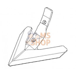 Soc de pied de biche KG35 2 | LEMKEN Soc de pied de biche KG35 2 | LEMKENPR#1109532