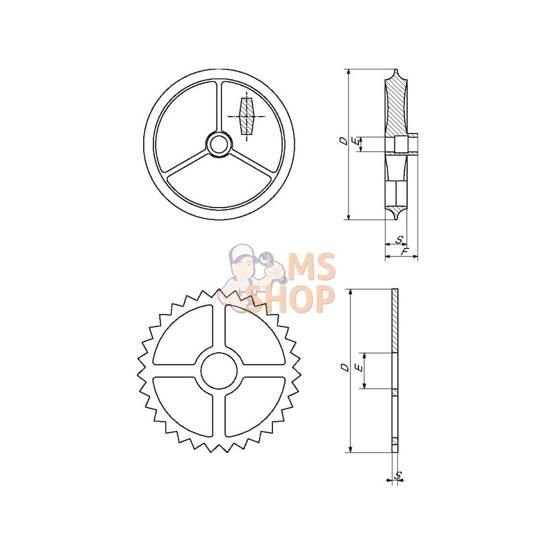 Rouleau cpl. Ø340 | LEMKEN Rouleau cpl. Ø340 | LEMKENPR#723009