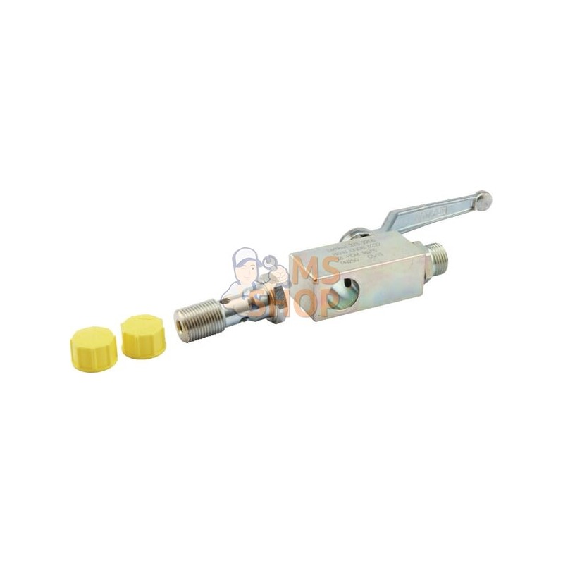 Vanne à bille HBPA 0602 M18x1,5 Zn | LEMKEN Vanne à bille HBPA 0602 M18x1,5 Zn | LEMKENPR#613037