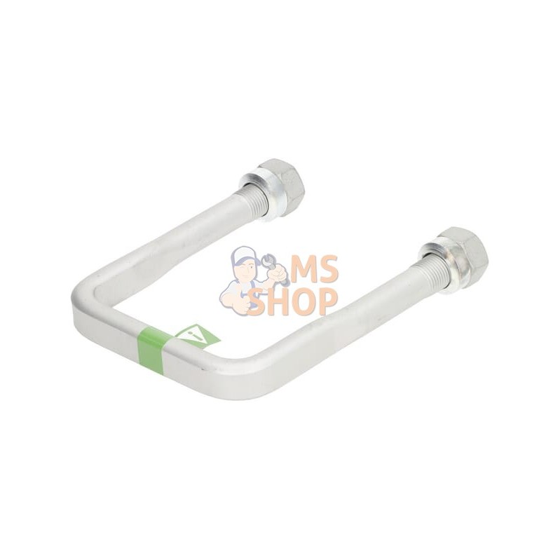 Boulon en U M16x135 avec rondelles et écrous, zingué U-91  | LEMKEN Boulon en U M16x135 avec rondelles et écrous, zingué U-91  |