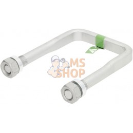 Boulon en U M16x135 avec rondelles et écrous, zingué U-91  | LEMKEN Boulon en U M16x135 avec rondelles et écrous, zingué U-91  |