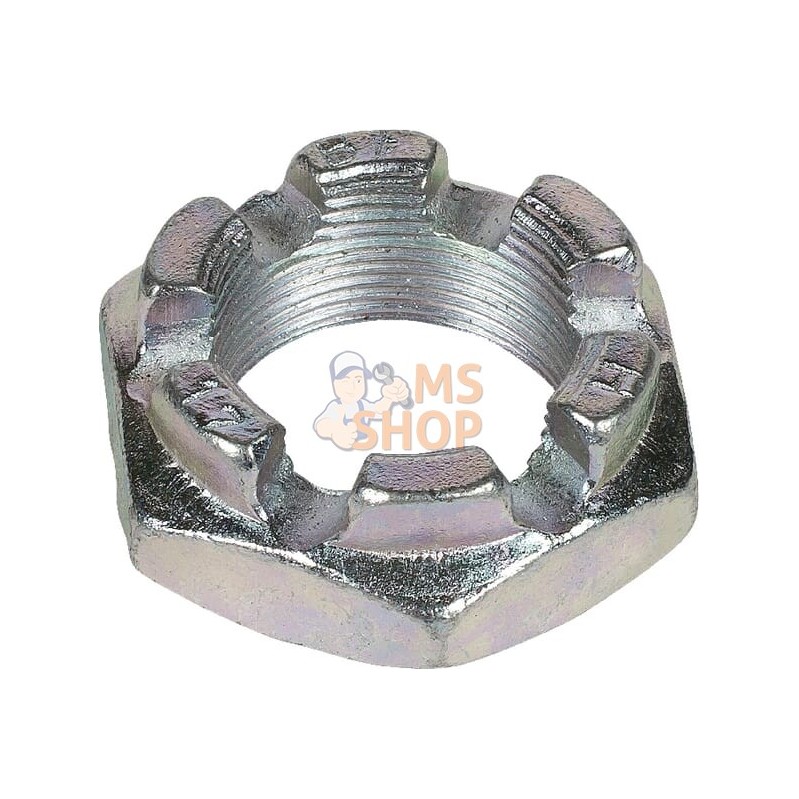 Ecrou crénelé modèle haut M30 x 1,5 zingué | LEMKEN Ecrou crénelé modèle haut M30 x 1,5 zingué | LEMKENPR#612834