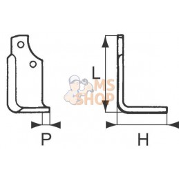 Lame droite | MASCHIO Lame droite | MASCHIOPR#482192