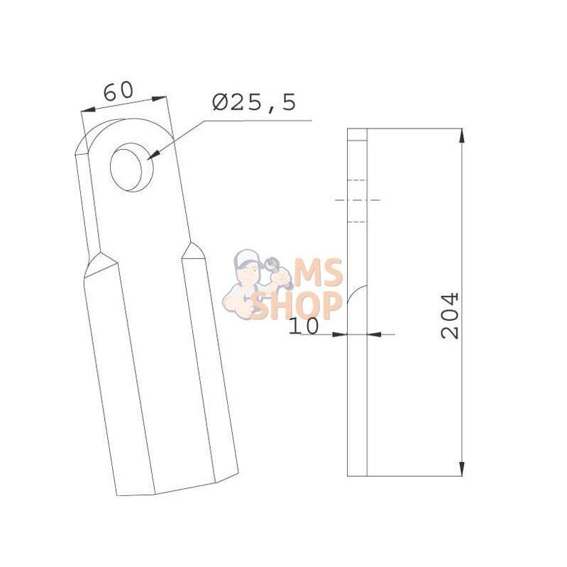 Flian droit 210 mm | MASCHIO Flian droit 210 mm | MASCHIOPR#482123 Flian droit 210 mm | MASCHIO Flian droit 210 mm | MASCHIOPR#482123
