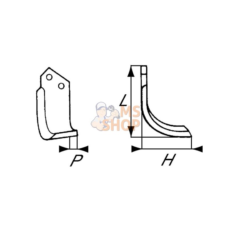 Lame hélicoïdale G. Maschio | MASCHIO Lame hélicoïdale G. Maschio | MASCHIOPR#482135