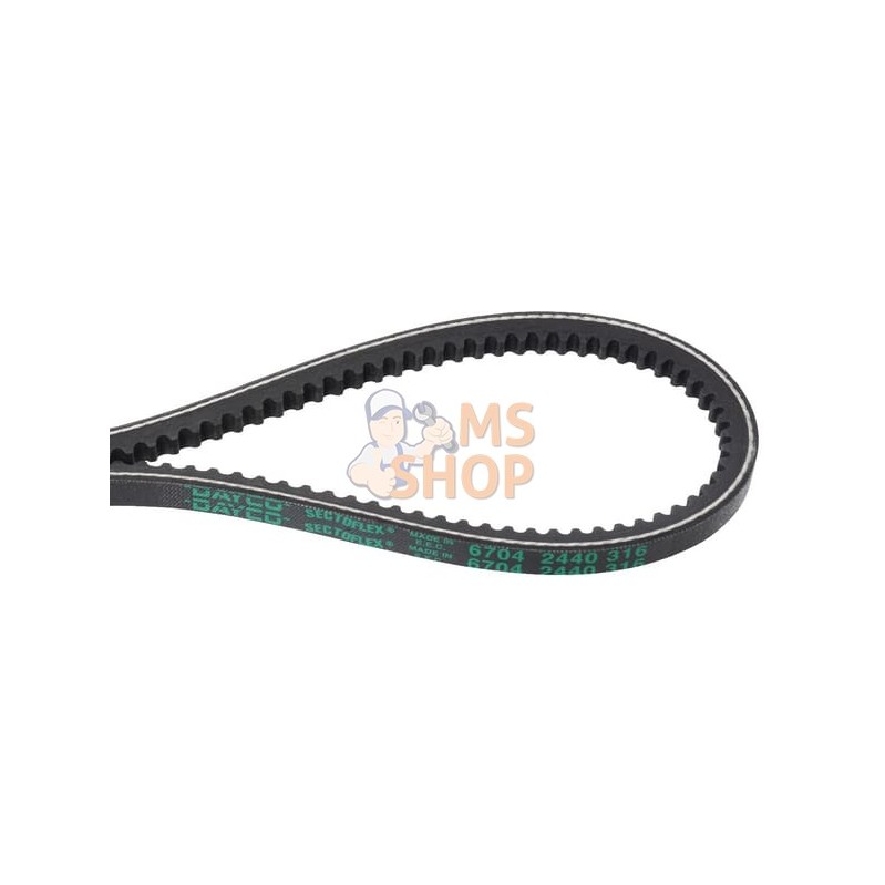 Courroie trapézoïdale avx10-m1 l=875 | LOMBARDINI Courroie trapézoïdale avx10-m1 l=875 | LOMBARDINIPR#754776