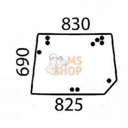Glass, rear | LANDINI Glass, rear | LANDINIPR#1075071