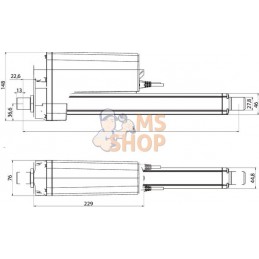 Actionneur 24V S=600 | LINAK Actionneur 24V S=600 | LINAKPR#1022607