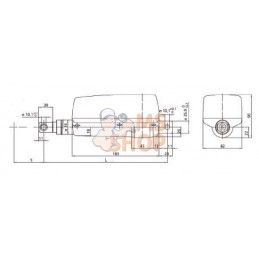 Actionneur 12V S=250 | LINAK Actionneur 12V S=250 | LINAKPR#965605