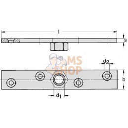 Plaque de support Gr.1 | MEA Plaque de support Gr.1 | MEAPR#900167