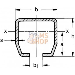 Rail 40x35x2,75mm Gr.1 | MEA Rail 40x35x2,75mm Gr.1 | MEAPR#900738