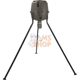 Mangeoire pour cerfs 30 gallons NXT forme arrondie en acier | MOULTRIE Mangeoire pour cerfs 30 gallons NXT forme arrondie en aci