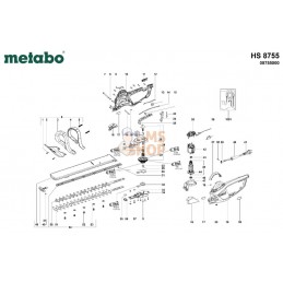 Taille-haie HS 8755 | METABO Taille-haie HS 8755 | METABOPR#753142