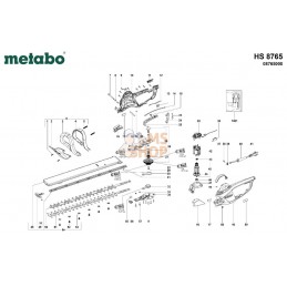 Taille-haie HS 8765 | METABO Taille-haie HS 8765 | METABOPR#753143