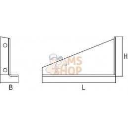 Paire de supports pour réservoir 30L | LOKHEN Paire de supports pour réservoir 30L | LOKHENPR#860957