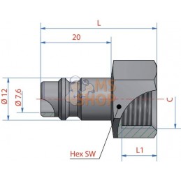 Racc. rap. filet fem. BSP 1/4" | LÜDECKE Racc. rap. filet fem. BSP 1/4" | LÜDECKEPR#780342