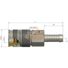 Coupleur 10 mm | LÜDECKE Coupleur 10 mm | LÜDECKEPR#780308