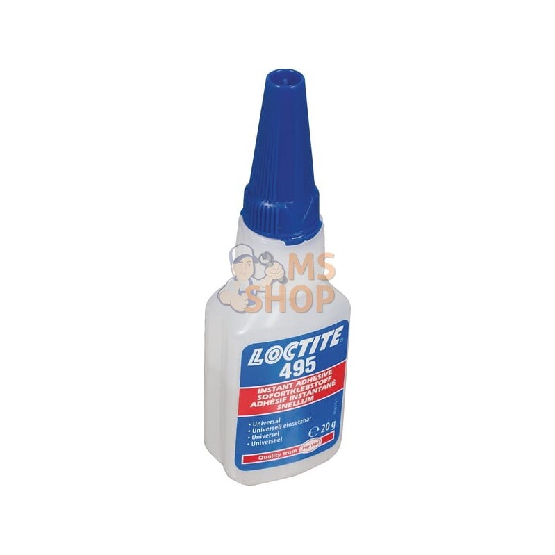 Adhésif instantané 495 - 20gr | LOCTITE Adhésif instantané 495 - 20gr | LOCTITEPR#674136