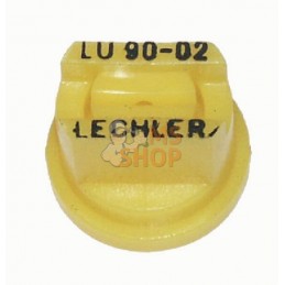 Buse à jet plat LU 90° 2 jaune plastique Lechler | LECHLER Buse à jet plat LU 90° 2 jaune plastique Lechler | LECHLERPR#634261