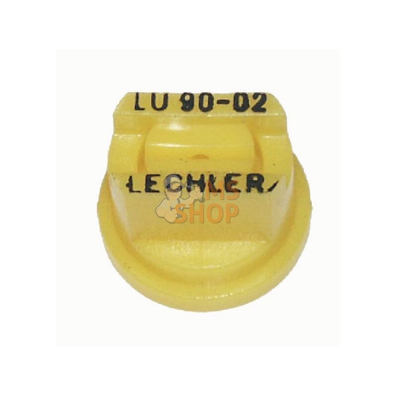Buse à jet plat LU 90° 2 jaune plastique Lechler | LECHLER Buse à jet plat LU 90° 2 jaune plastique Lechler | LECHLERPR#634261