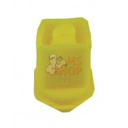 Buse de bordure à injection d'air  IDKS 80° 02 jaune plastique Lechler | LECHLER Buse de bordure à injection d'air  IDKS 80° 02 