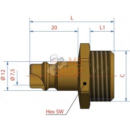 Racc. rap. filet mâle BSP 1/4" | LÜDECKE Racc. rap. filet mâle BSP 1/4" | LÜDECKEPR#780260