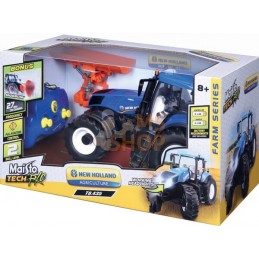 Tracteur New Holland T8.435 avec chasse-neige 2,4 GHz | MAISTO Tracteur New Holland T8.435 avec chasse-neige 2,4 GHz | MAISTOPR#