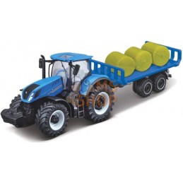 New Holland T7.315 HD avec remorque à balles​ | MAISTO New Holland T7.315 HD avec remorque à balles​ | MAISTOPR#1076705