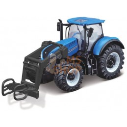 New Holland T7.315HD avec benne preneuse de balles | MAISTO New Holland T7.315HD avec benne preneuse de balles | MAISTOPR#107670