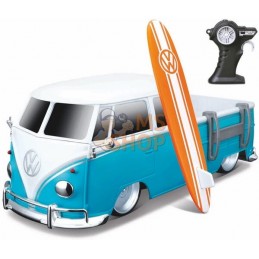 VW T2 pickup avec planche de surf 2,4 Ghz | MAISTO VW T2 pickup avec planche de surf 2,4 Ghz | MAISTOPR#1076726